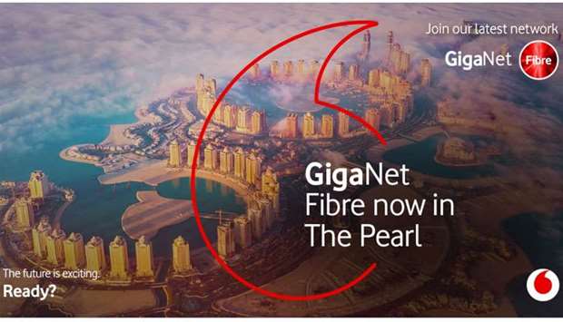 Vodafone wraps GigaNet fibre network rollout at Pearl-Qatarrnrn