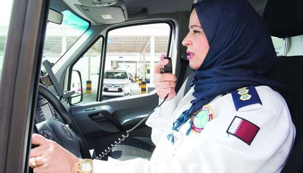 Fathia Zaalani says one of the best aspects of her job is being part of a team.