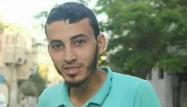 Mousa Mohammed Mousa, 23, was injured on March 1 in clashes along the border, ministry spokesman said.  Picture courtesy: Facebook page/Nesma Mohammed