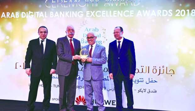 QNB Group recently won the u201cBest Mobile Banking Applicationu201d and u201cBest Digital Bank in the Arab Gulf Regionu201d during the gala held recently in Tunisia to crown the winners of the u201cArab Banks Digital Excellence 2018u201d awards.