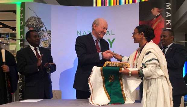 UK returns locks of hair belonging to Emperor Tewodros II