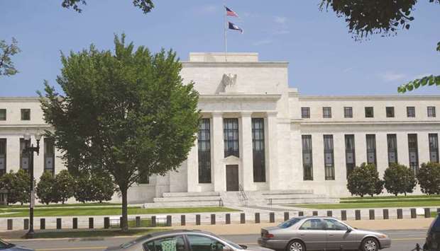 The US Federal Reserve building in Washington, DC (file). The Fedu2019s dovish stance now raises the likelihood that central banks across emerging markets will look to ease policy in the months ahead.