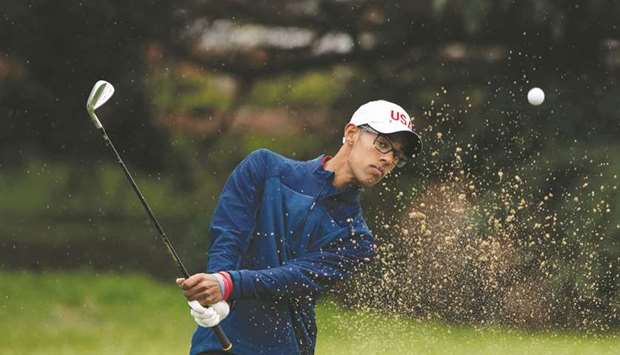 Akshay Bhatia of the US. (TNS)