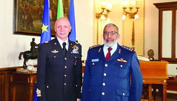 Chief of Staff meets Italian Counterpartrnrn