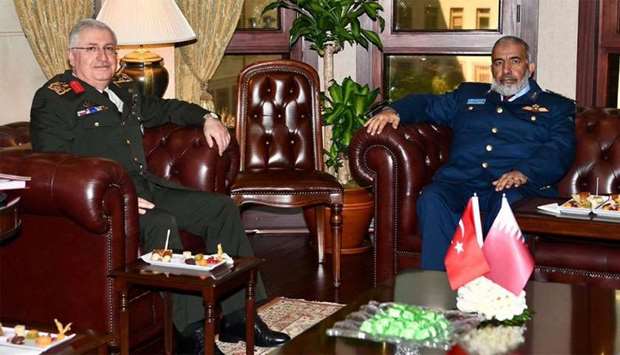Chief of Staff meets Turkish counterpart