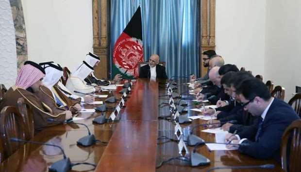 Afghan president meets FM's special envoy
