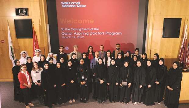 Students from 19 secondary schools attended 5th Edition of Qatar Aspiring Doctors Programme (QADP).