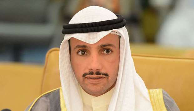 Speaker of the Kuwaiti National Assembly Marzouq Ali al- Ghanim