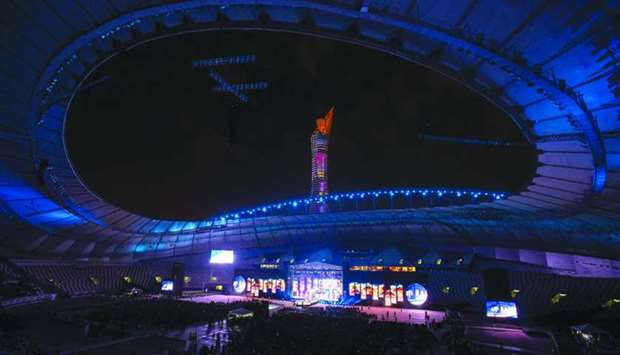  A view of Khalifa International Stadium