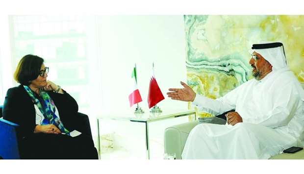 Italian Defence Minister Elisabetta Trenta, who was in Qatar last week on an official visit, sat down with Gulf Times Editor-in-Chief Faisal Abdulhameed al-Mudahka at the Italian embassy in Doha to discuss the robust Qatar-Italy relations and ways to enhance them in the fields of defence, among others. During the interview, she spoke on a wide range of issues, including the European migrant crisis, conflict-resolution, women empowerment, and the Gulf crisis, as well as an update on the deals signed between Qatar and Italy in the defence sector. The interview will be published Sunday.