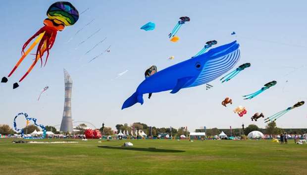 File picture from a previous edition of the Aspire International Kite Festival.