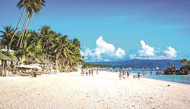 Tourists throng Boracay Island, which has not lost its reputation as one of the worldu2019s best destinations.