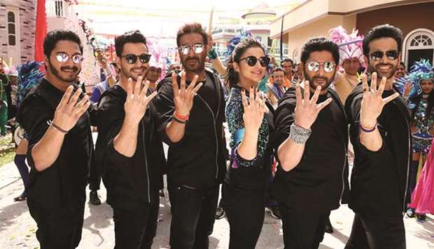 CAST: All the four Golmaal films starred Ajay Devgn, Arshad Warsi, and Tusshar Kapoor, with Kareena Kapoor appearing in two of the four films.