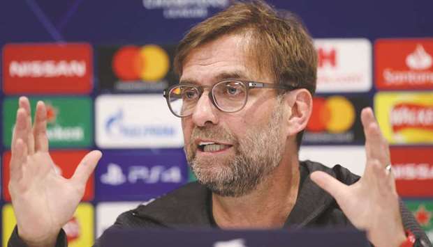 Liverpool coach Jurgen Klopp. (Reuters / AFP)