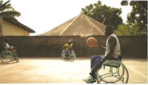Living with a handicap is made harder by the lack of infrastructure in the former French colony.