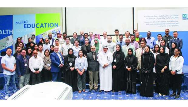 The participants of the HMC workshop in recognition of Qataru2019s Environment Day.