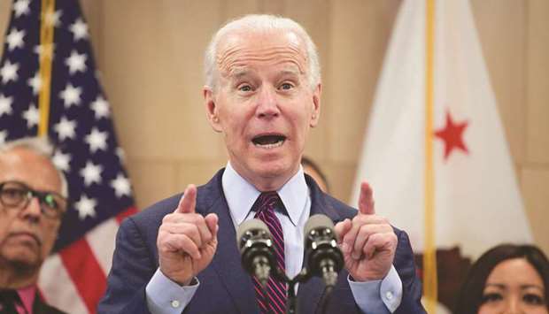 Biden ... cresting the wave