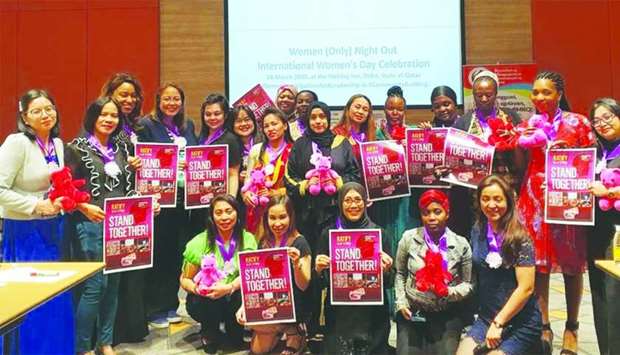 International Womenu2019s Day celebration in Doha brought together Women leaders of seven expatriate communities.