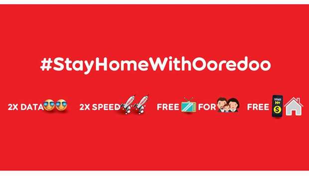 Ooredoo launches #StayHomeWithOoredoo campaign to support customersrnrn