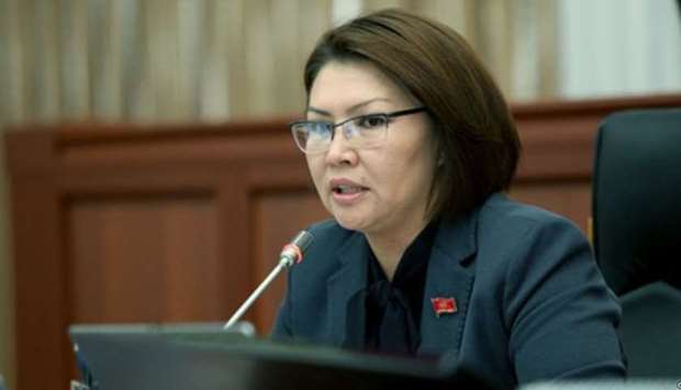 Deputy Prime Minister Altynai Omurbekova