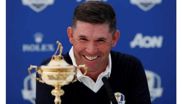 Ryder Cup European captain Padraig Harrington. (Reuters)