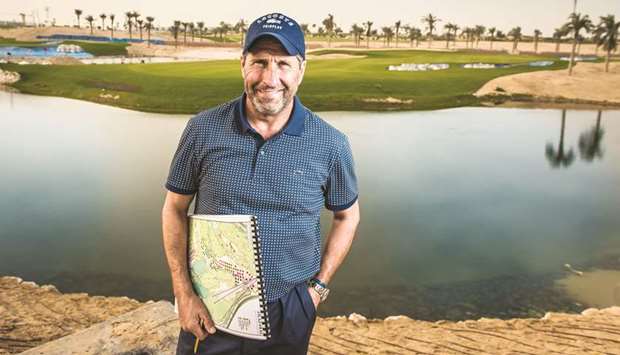 Spainu2019s Jose Maria Olazabal, who is a two-time Masters winner, has designed the layout at the Education City Golf Club.