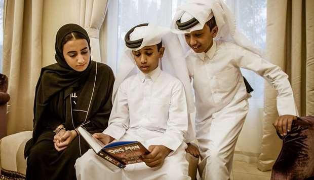 Qatar Foundation keeps children occupied in times of crisis.
