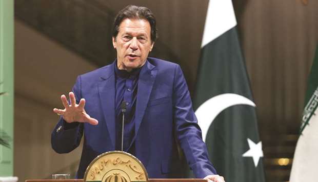 Prime Minister Khan: expressed displeasure u2018in strong wordsu2019 over the Sindh governmentu2019s failure to keep transport lines open for essential goods.