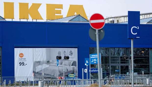 A closed IKEA store is pictured during the spread of the coronavirus disease (COVID-19) in Berlin