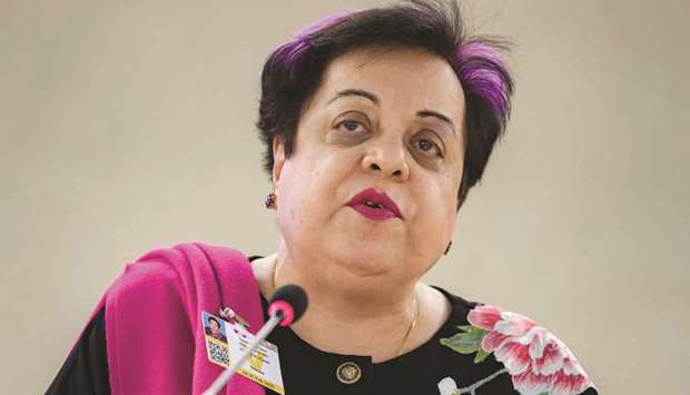 Mazari: Our government is committed to ensuring an end to discrimination against and harassment of women.