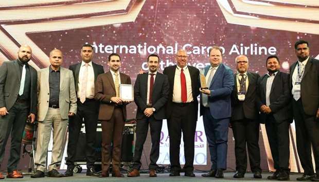 Qatar Airways Cargo was presented with the u201cInternational Cargo Airline of the Yearu201d award at the STAT Times grand gala awards event held at the Grand Hyatt, Mumbai