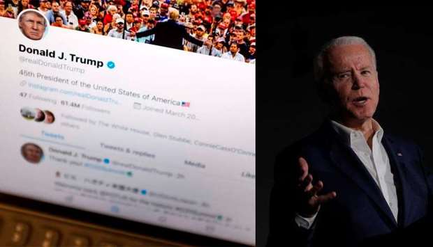 Twitter labels edited clip of Biden retweeted by Trump as manipulated media