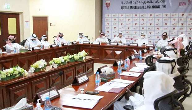 The meeting discussed a number of important topics related to the future of volleyball in Qatar.