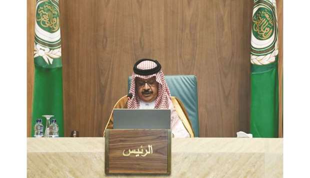 Qatar Chairs 155th Session of Arab League Council