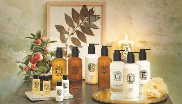 Created by the pioneering u2018parfumerie maison diptyqueu2019, the new range of toiletries will adorn the f