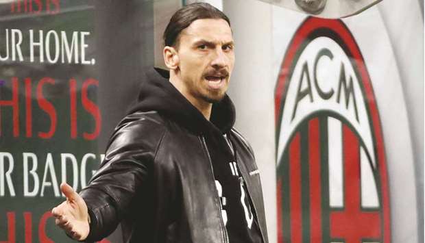 AC Milanu2019s Zlatan Ibrahimovic has recovered from adductor muscle injury, which had sidelined him for two weeks. (AFP)