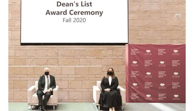 The CMU-Q Dean's List is released after each semester to formally acknowledge exceptional academic achievement.