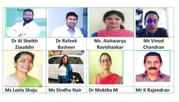 Speakers of the career week.