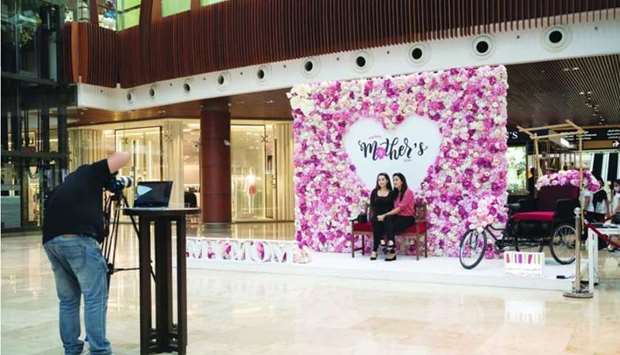 The contest allows visitors to capture their photograph at the Motheru2019s Day photo booth at MoQ.