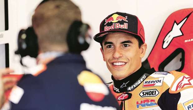 Marquez fractured his right arm on July 19 when he fell in the first Grand Prix of last season, an injury that required three bouts of surgery, the last in December.