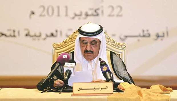 File photo of Sheikh Hamdan bin Rashid al-Maktoum.