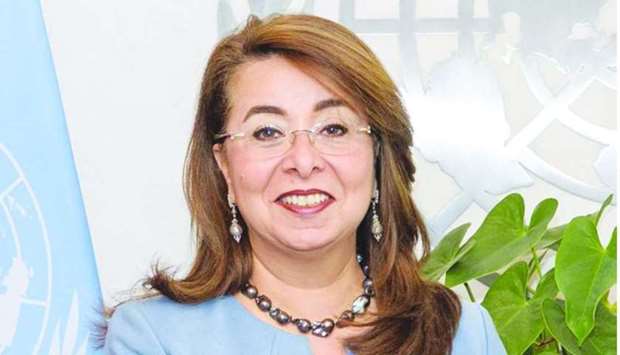 UNODC executive director Ghada Waly