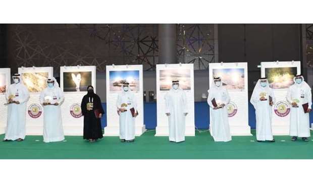 HE the Minister of Municipality and Environment Abdullah bin Abdulaziz bin Turki Al Subaie with the Organising Committee members