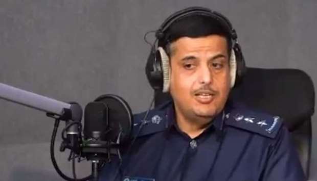 Colonel Mohamed Radi al-Hajri explained that a motorbike is considered as a vehicle with registration and plate number and the traffic lights and radars can capture their violations
