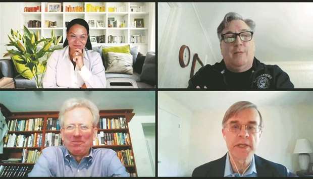 Some of the participants in the crisis simulation exercise.rnrn