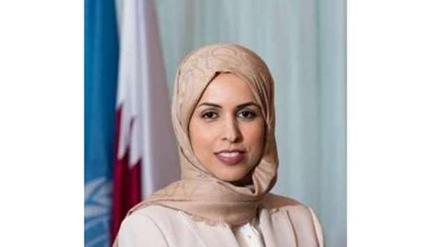HE the Permanent Representative of the State of Qatar to the United Nations Ambassador Sheikha Alya Ahmed bin Saif Al-Thani
