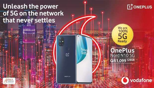 Vodafone exclusively launches OnePlus Nord N10 5G smartphonernrn