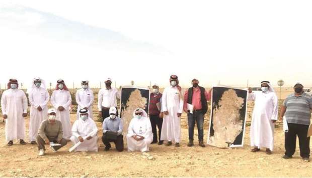 Specialised field work teams have been assigned to different regions of the country, supported by Qatari environmental inspectors who are familiar of these areas and the meadow names.