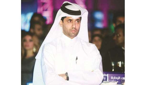 President of the Qatar Tennis Squash and Badminton Federation Nasser al-Khelaifi
