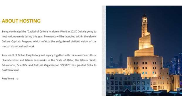 'Doha, Capital of Culture in Islamic World' set to begin